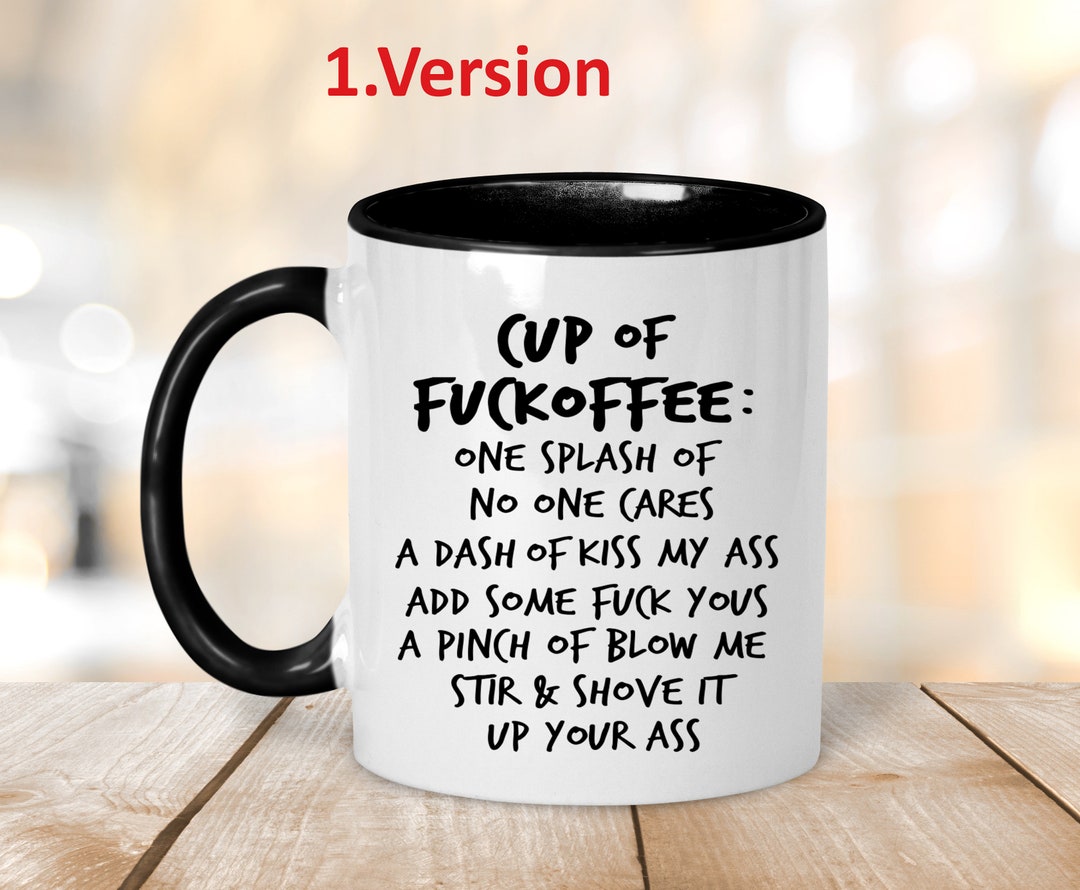 Cup of Fuckoffee Muggrinc of Fuckoffee Mugthe Grinc Coffee - Etsy