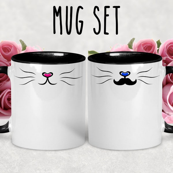Funny His and Hers Mugs,Unique Wedding Gifts for Couple,Unique Coffee Mugs,His and Hers Gift,Engagement Gift,Newlywed Present,Wedding Gift