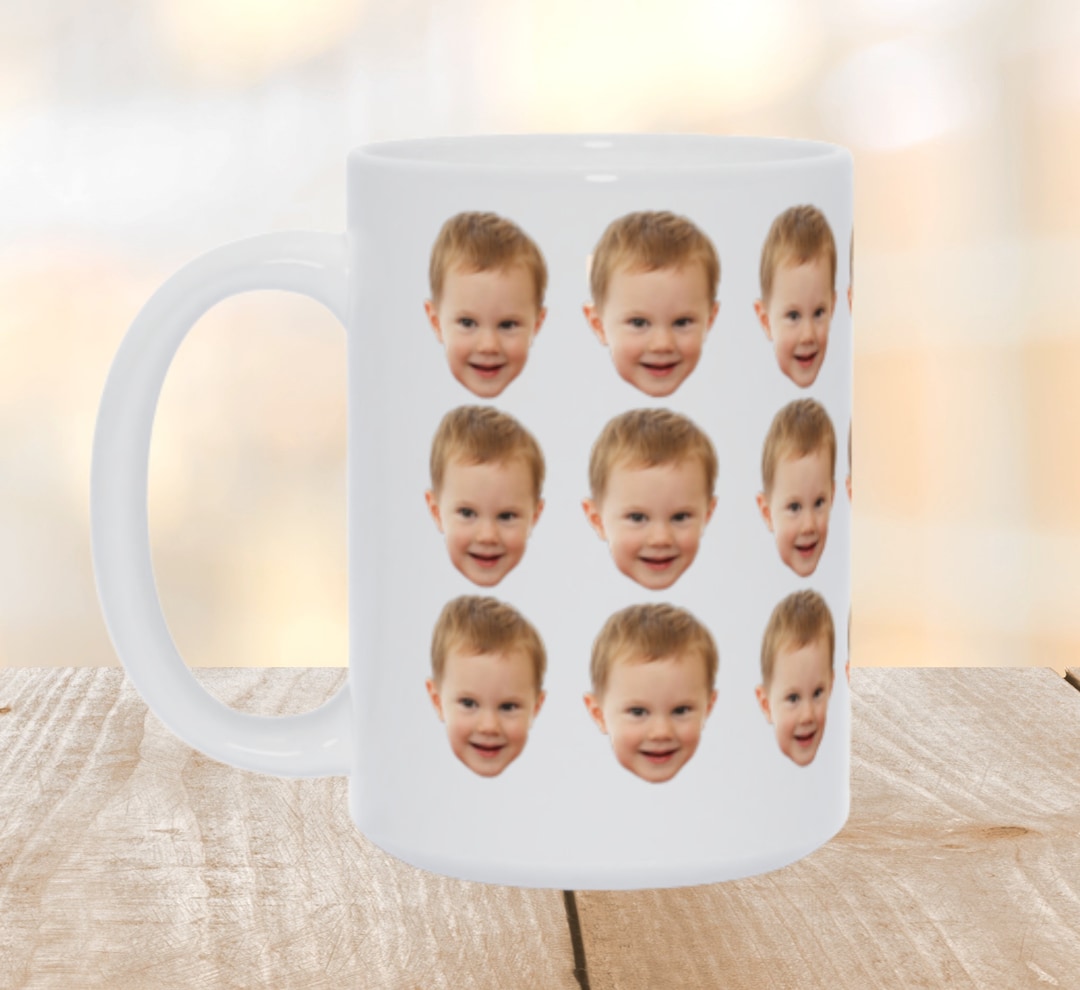 Custom Faces Mug,funny Photo Mug,custom Mother's Day Gift,personalized(02)