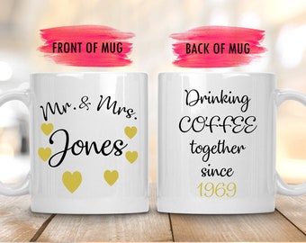 Custom 30th Anniversary Mug,Anniversary Gift For Parents,30th Anniversary Gift,30th Wedding Anniversary,Gift forAnniversary,Custom Gift Mug