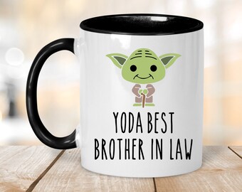 Yo Da Best Brother In Law Coffee Mug,Gift for Brother In Law,Funny Christmas Gift For Brother In Law,Best Brother In Law,Brother In Law Gift