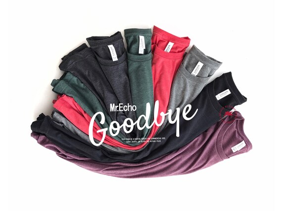 Bella Canvas 3001 Colors Color Showcase T-Shirt Mockup Bella Canvas 3001 Colors Color Showcase T-Shirt Mockup