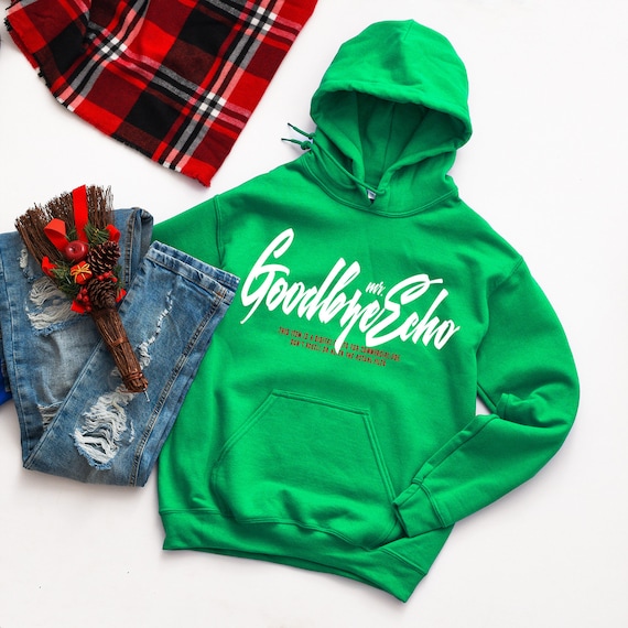 Download Free Christmas Mockupgildan Hoodie 18500 Mockup Green PSD Mockup Template