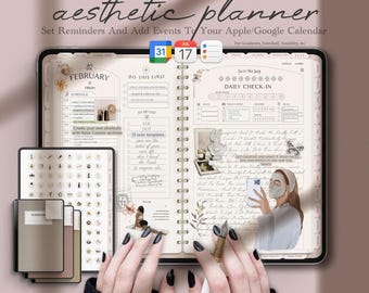 Planificador Digital 2026-2028, Goodnotes, Google Calendar (Descarga Digital)