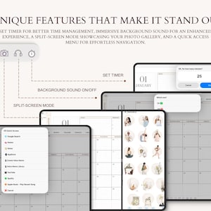 Digital Planner 2026-2028, Goodnotes, Google Calendar (Digital Download) image 9