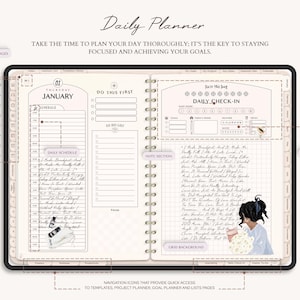 Digital Planner 2026-2028, Goodnotes, Google Calendar (Digital Download) image 4