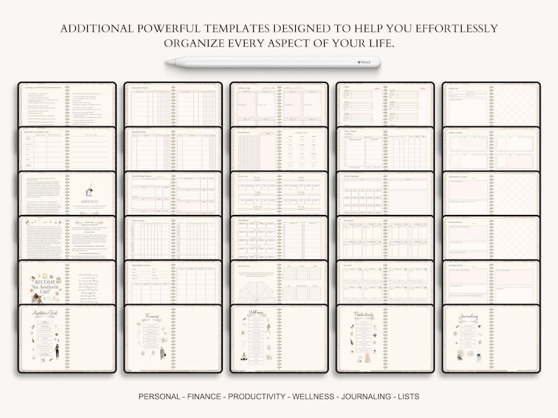 Digital Planner 2026-2028, Goodnotes, Google Calendar (Digital Download) image 5