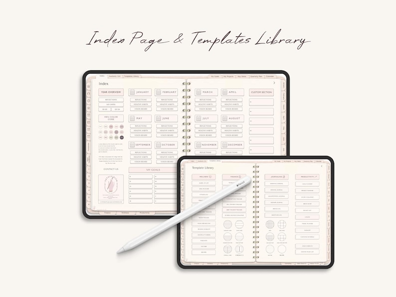 Digital Planner 2026-2028, Goodnotes, Google Calendar (Digital Download) image 7