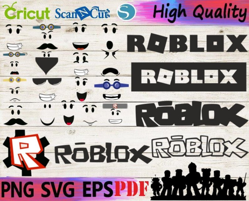Roblox Silhouette Svg Roblox Svg Roblox Online Gameroblox Gamer Roblox Bundle Roblox Birthdayroblox Clipartcut Files For Cricut - 