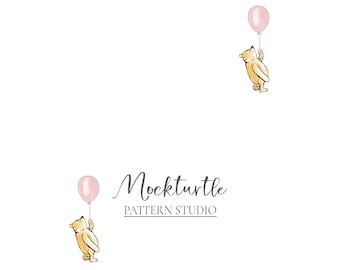 Classic Winnie the Pooh Seamless Pattern | Winnie the Pooh Piglet Eeyore | Winnie the Pooh Surface Pattern | Commercial Use Surface Pattern