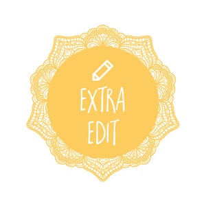 Extra Edit - Customise An Item