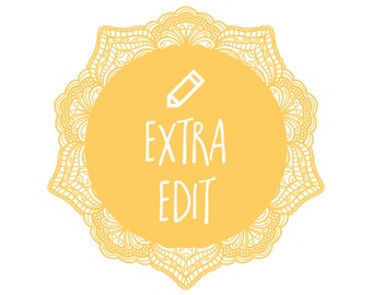 Extra Edit - Customise An Item