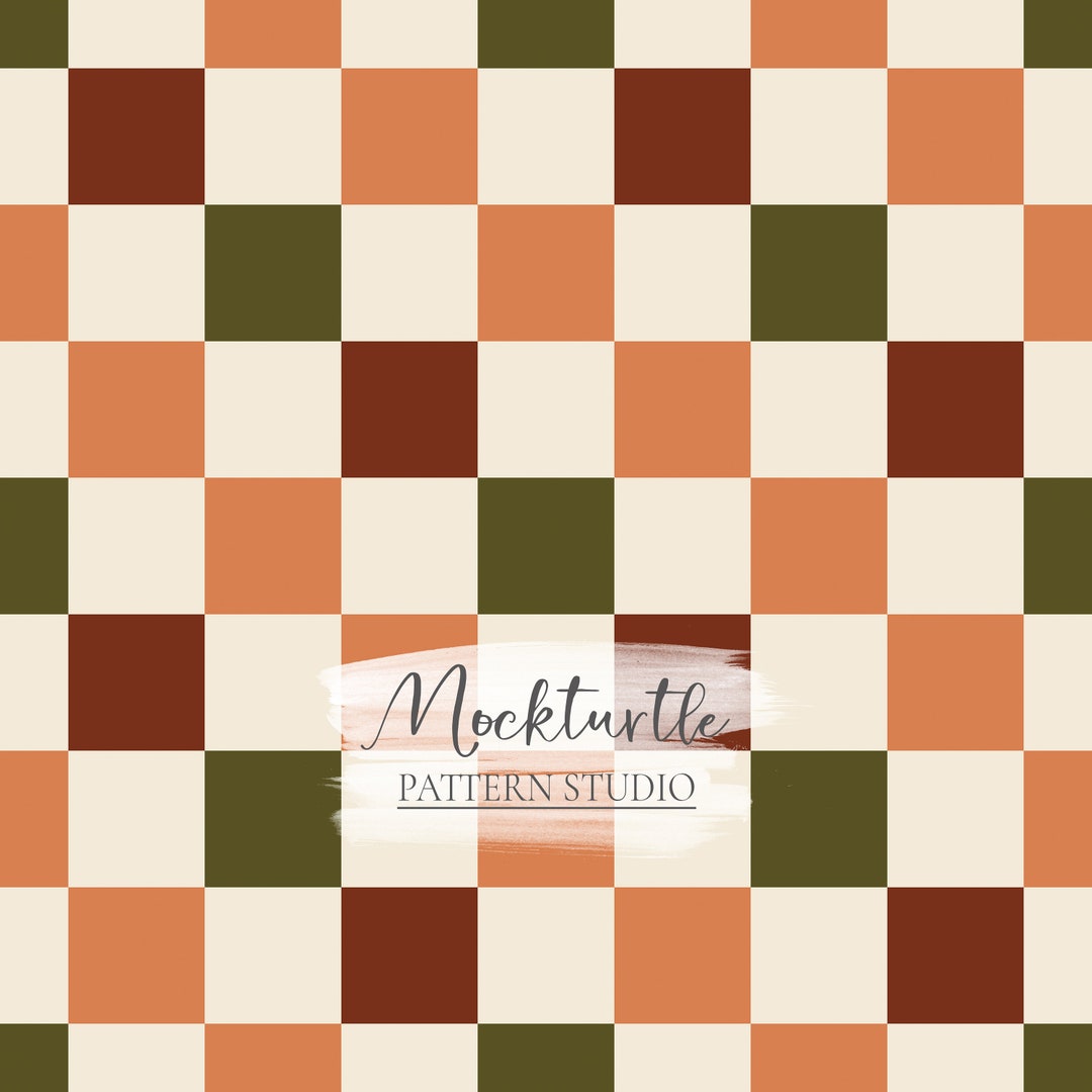Autumn Check Pattern | Fall Check | Autumn Surface Pattern | Commercial ...
