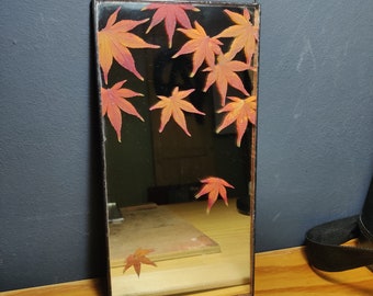 Red maple mirror