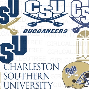 Charleston Southern University Buccaneers, SVG- en PNG-bestanden