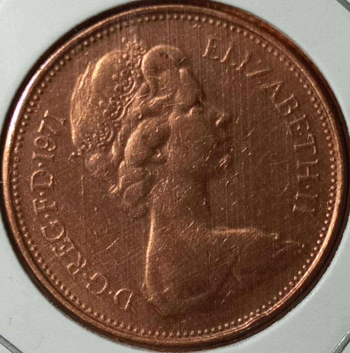 Elizabeth coin 1971 - Etsy 日本