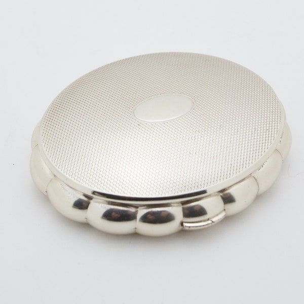 Kigu Vintage Solid Sterling Silver  Compact unused