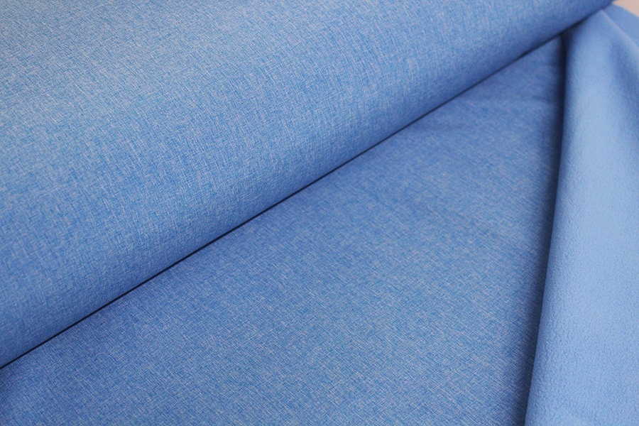 16.80 Euro/meter Softshell Melange light blue 50 x 145 cm | Etsy