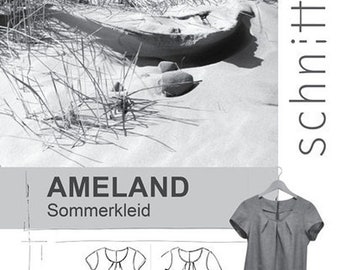 Paper Pattern Women's Dress for Webware Ameland by Schnittreif