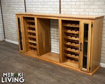 CUSTOM 'San Francisco' Wine Storage Cabinet