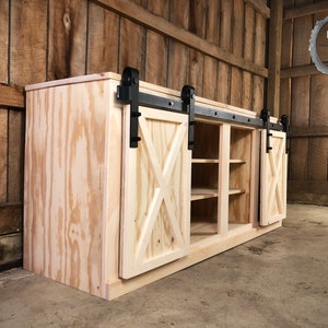 CUSTOM Fort Worth Barn Door Buffet image 7