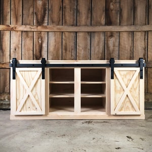 CUSTOM Fort Worth Barn Door Buffet image 6