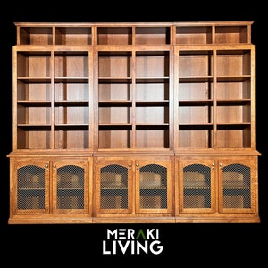 CUSTOM 'Vacaville' Library Wall Unit