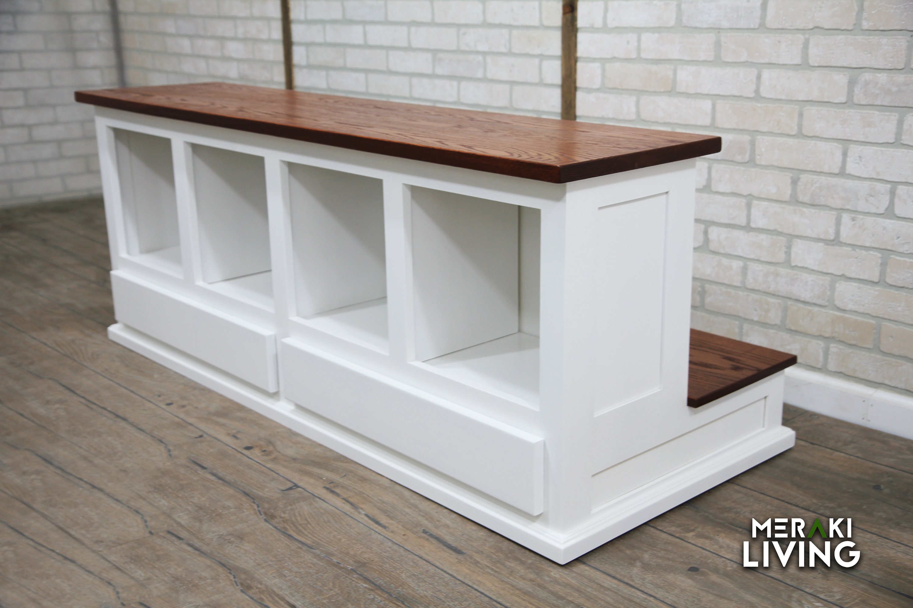 Counter height bench with storage hotsell