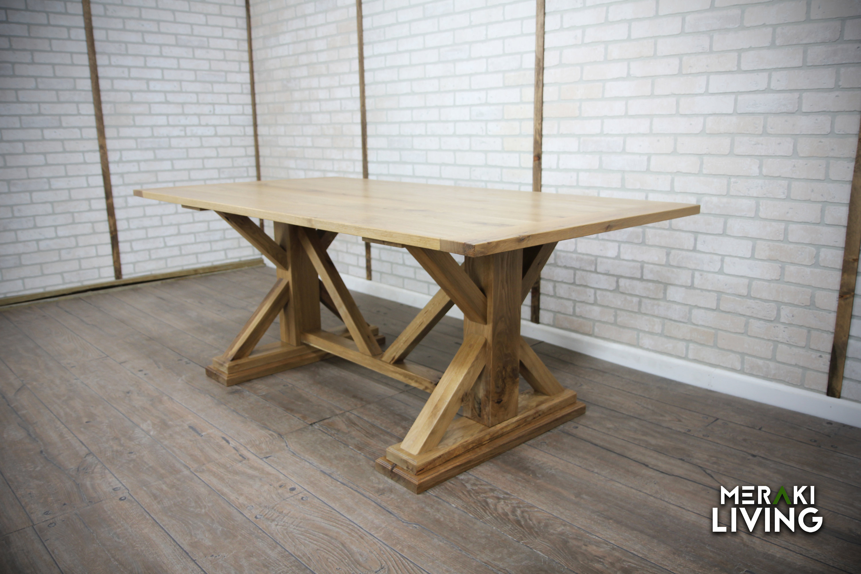 Hitchcock trestle table deals