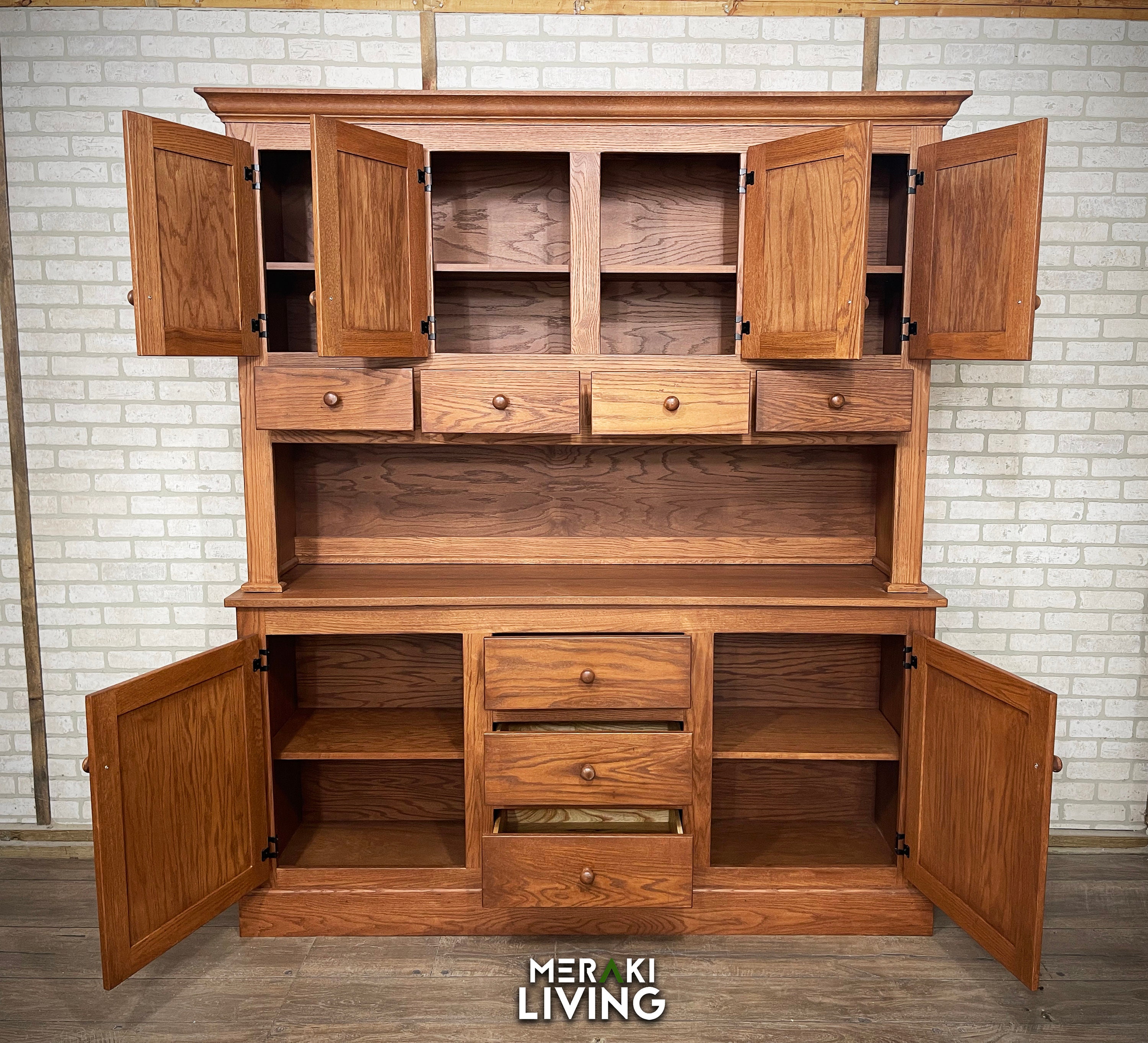 Used buffet hutch for sale deals