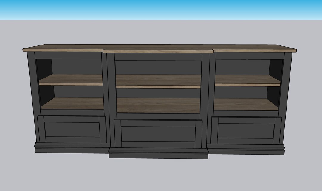 CUSTOM Console Table, Shoe Storage Dovetailed Drawers Etsy