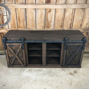 CUSTOM Fort Worth Barn Door Buffet image 3