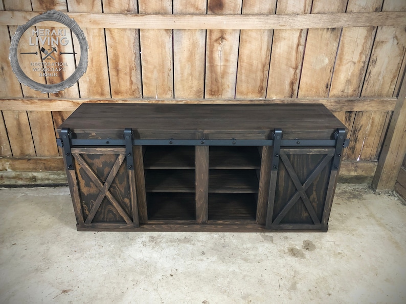 CUSTOM Fort Worth Barn Door Buffet image 3