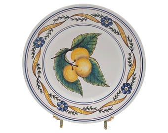 ヴィンテージ エミール・ヘンリー パイ皿：フランス製陶器製キッシュ