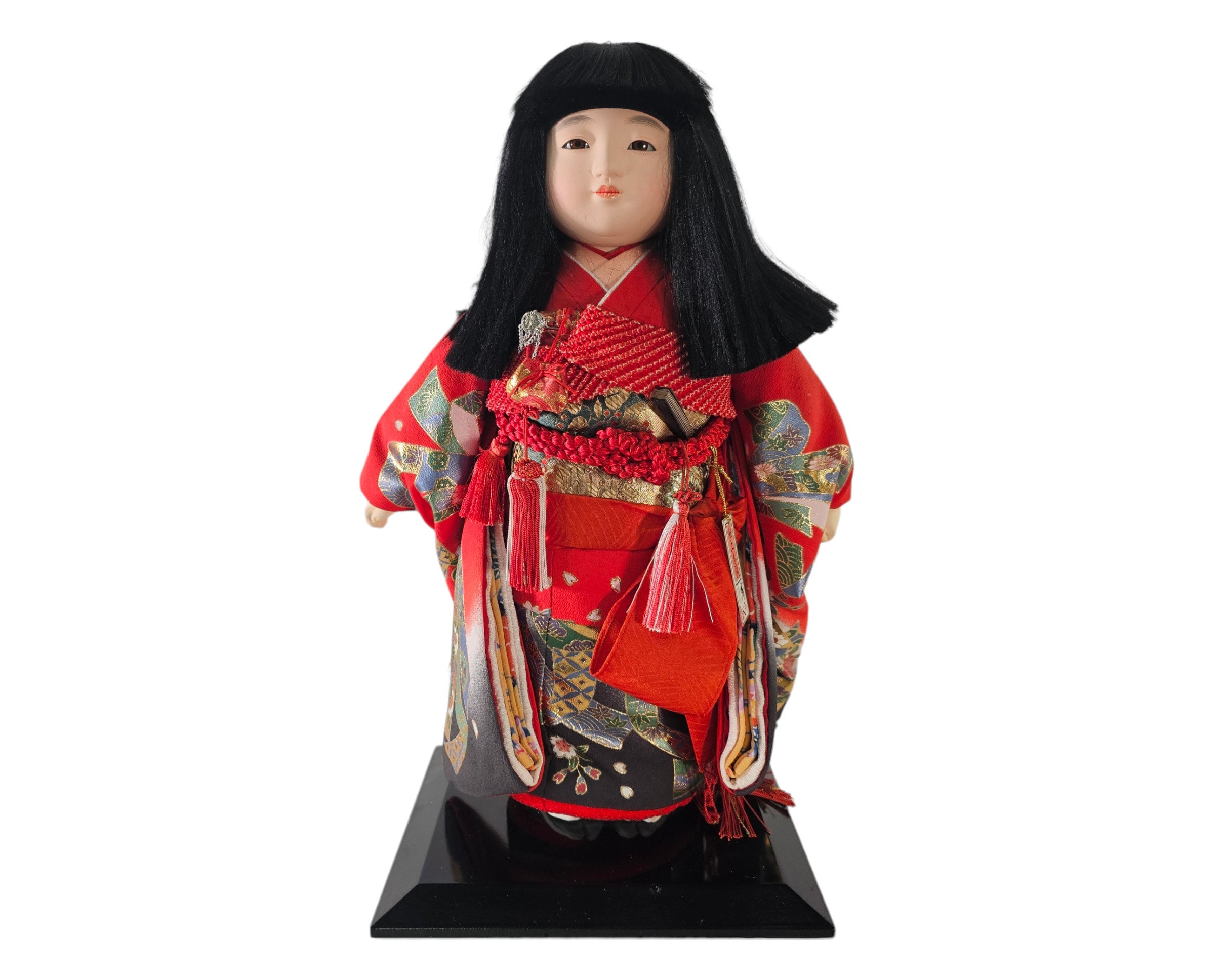 Vintage poupée Ichimatsu Ningyo japonaise signée 18 beau Vintage poupée Ichimatsu Ningyo japonaise signée 18 beau