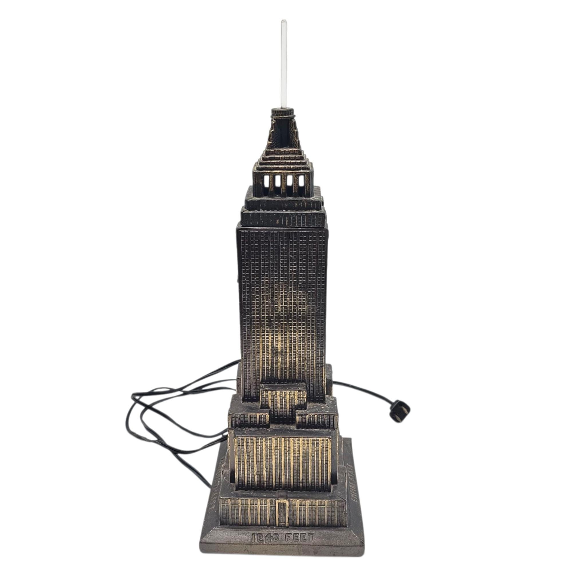 アンティーク雑貨 empire state building antique vintage Empire State Building Photograph Vintage New York City