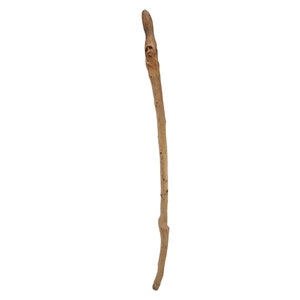 Hand Carved Walking Stick, Wizard Walking Stick, Dog Wood Stick, Hiking Stick, Gandolf Staff
