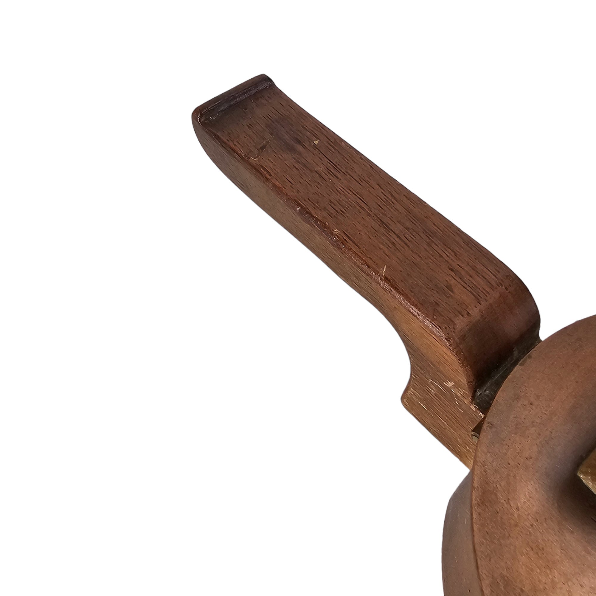 ヴィンテージ銅製パンくずキャッチャー：サイレントバトラー（木製