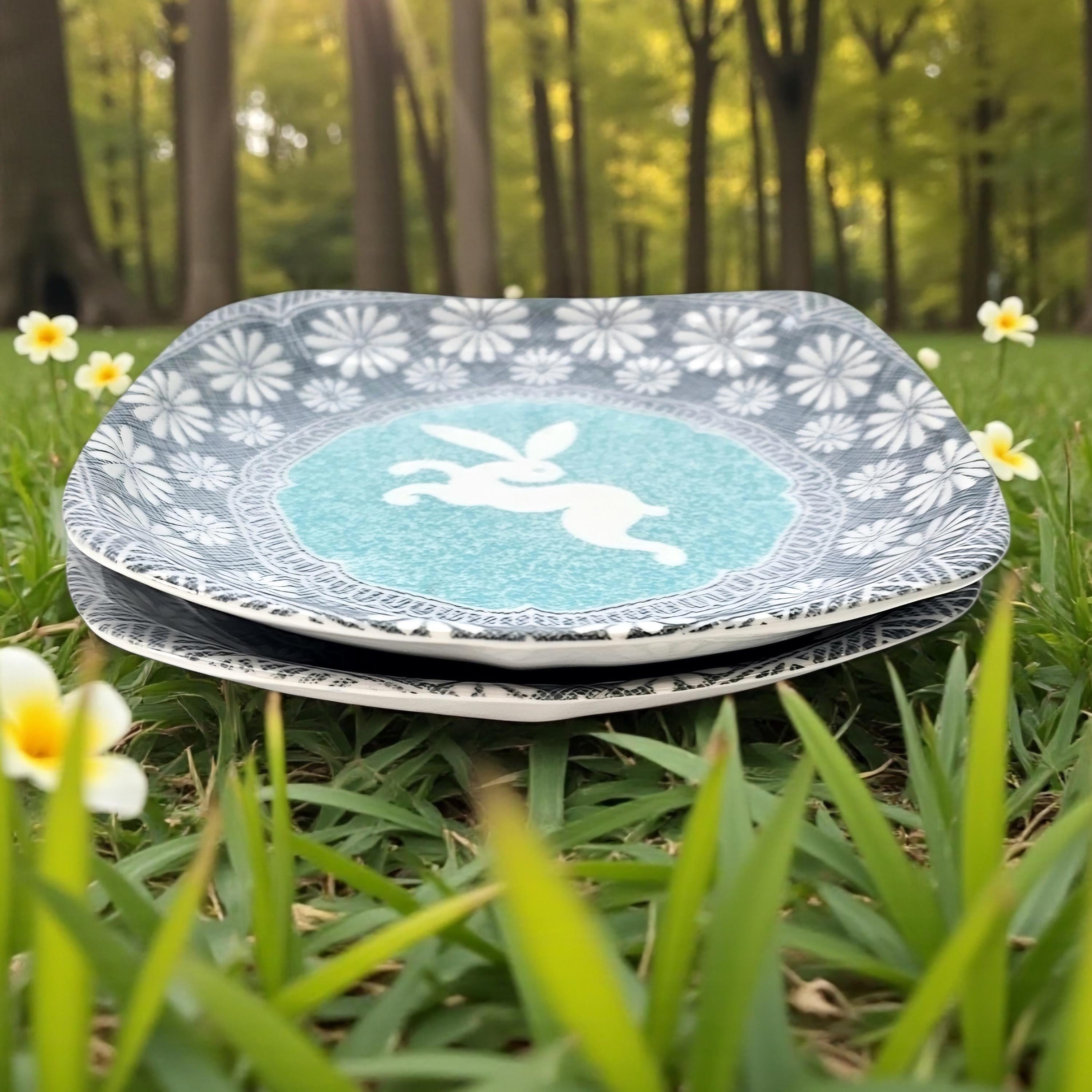 Set 2 Fuentes Ceramica Japonesa Kotobuki Índigo | Cuotas sin interés