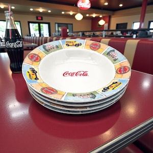 Coca Cola Dishware Set - Etsy
