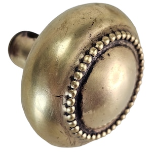 Antique Door Knob, Victorian Door Knob, Solid Brass Door Knob