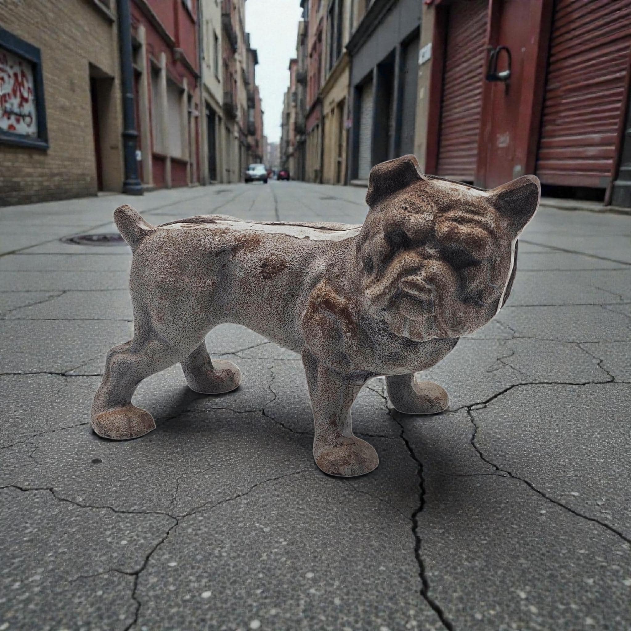 Vintage cast iron dog figure - Etsy 日本