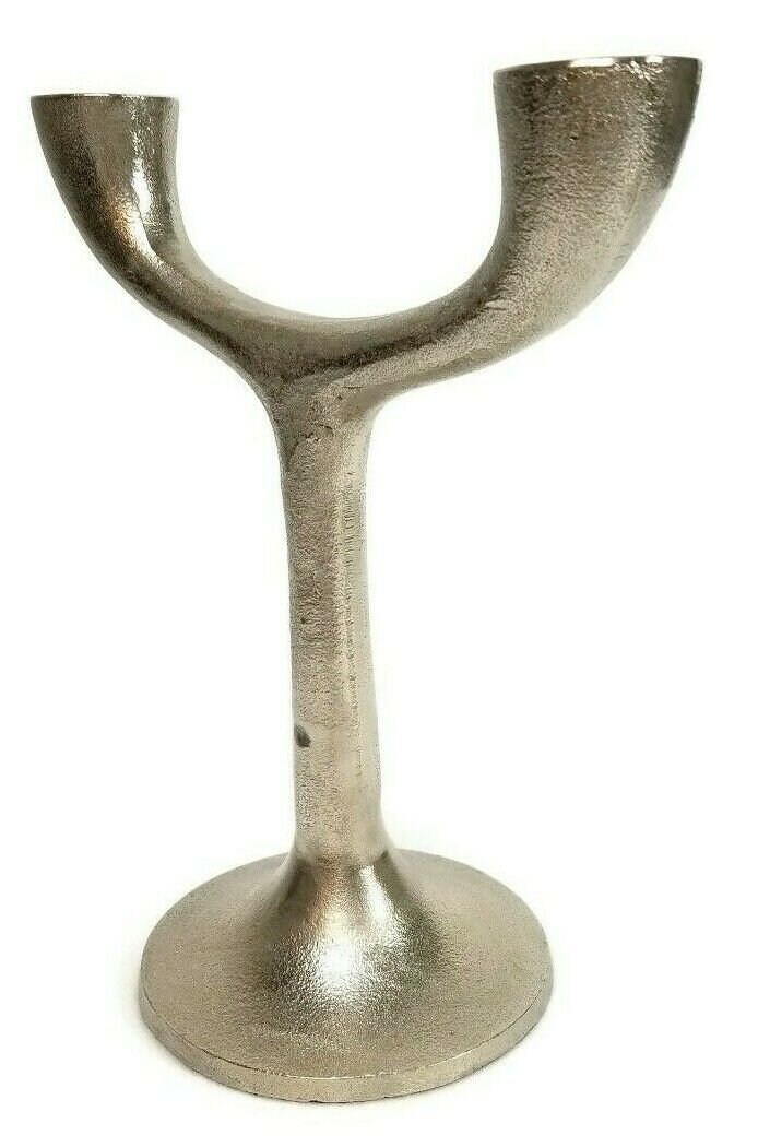 Crate & Barrel Candle Holders Post Modern Candlestick Holder Etsy