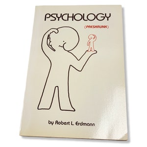 Psychology Preshrunk Book, Robert L. Erdmann Book 1977