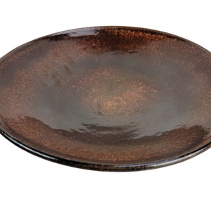 Vintage Studio Art Stoneware Bowl by H. Martin: Signed Centerpiece