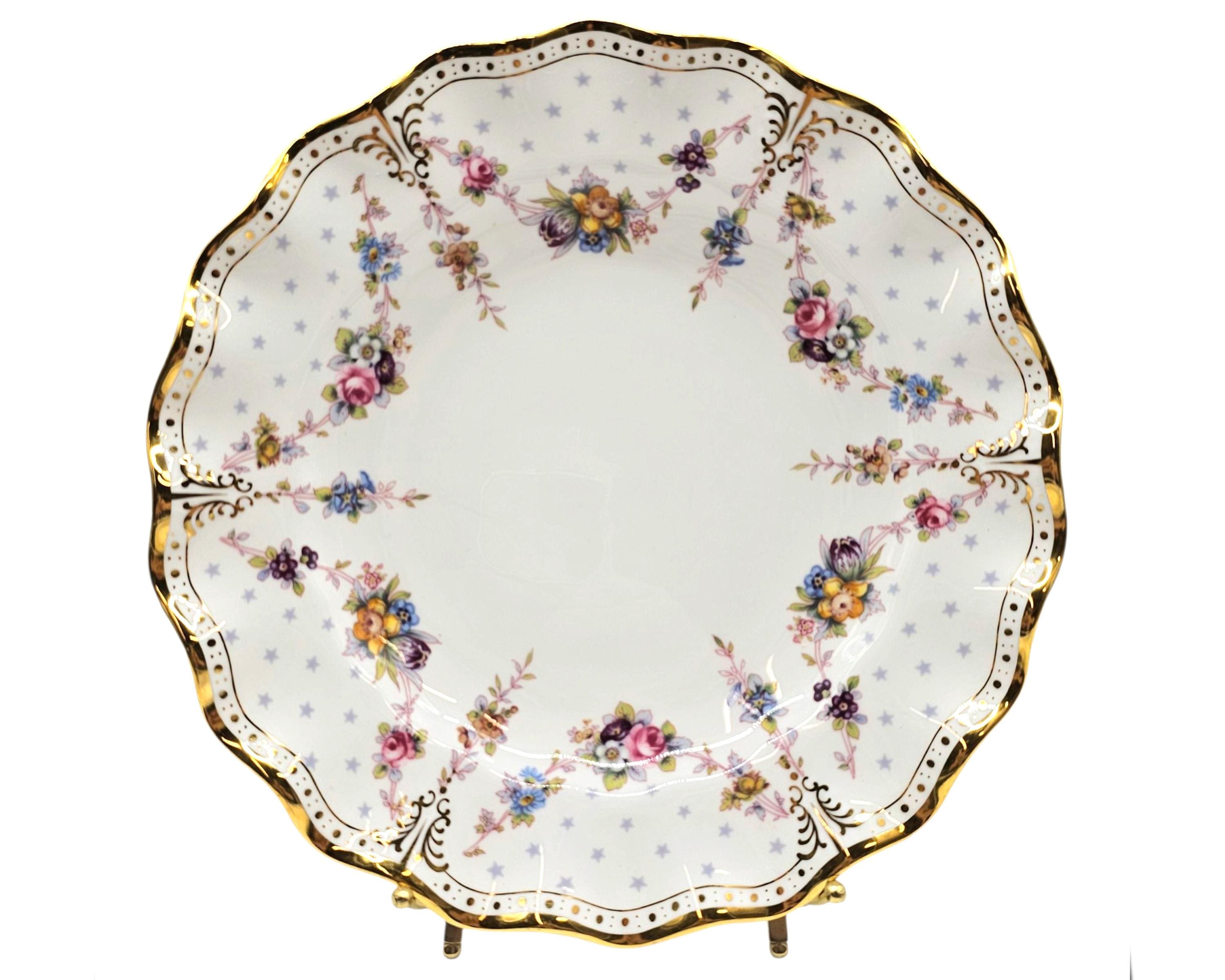 Royal Crown Derby Antoinette Plate - Etsy