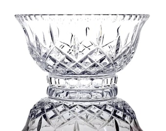 Gorham Crystal Bowl: King Edward Footed Blown Glass Bowl 9.75"