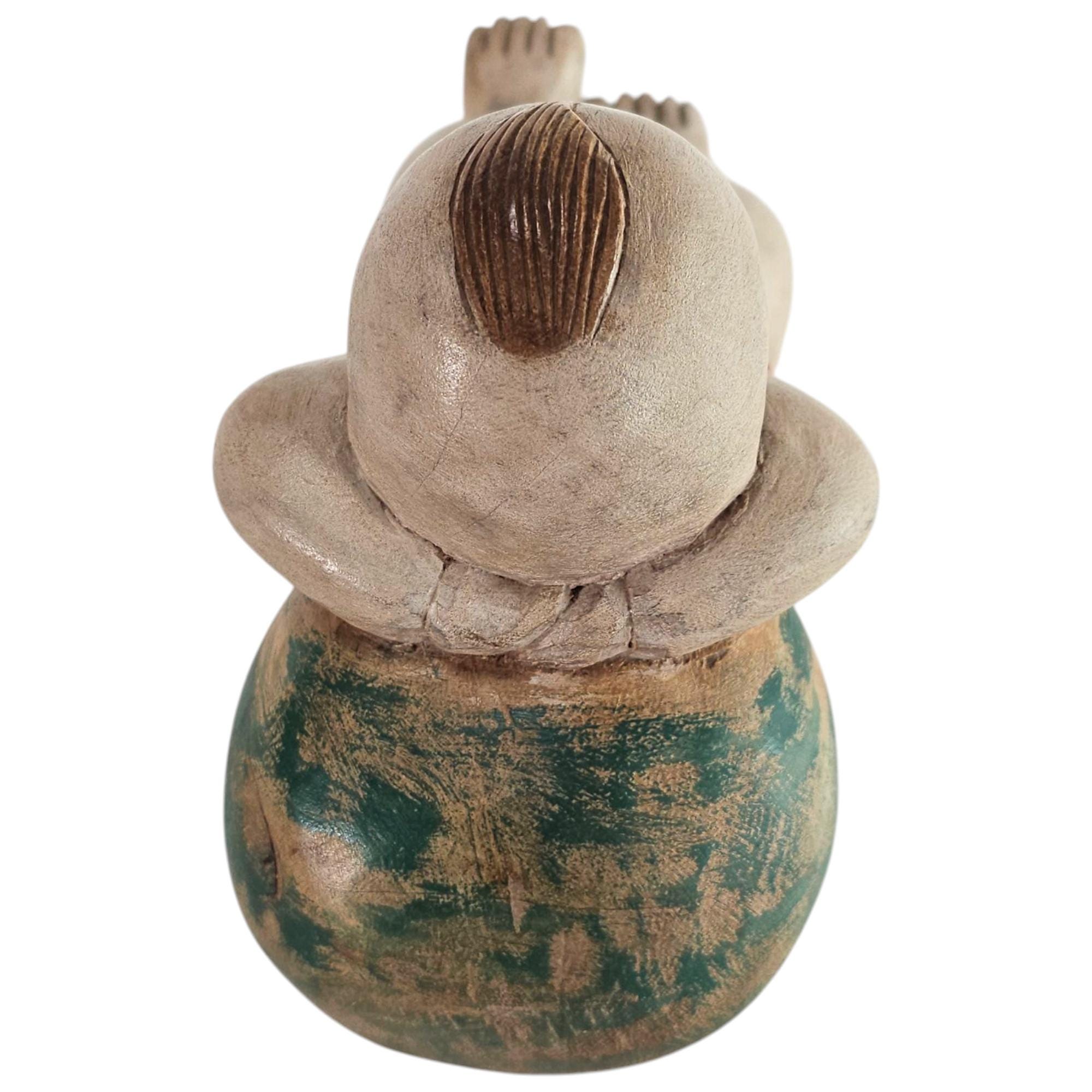 木彫 中国 文化革命 子供