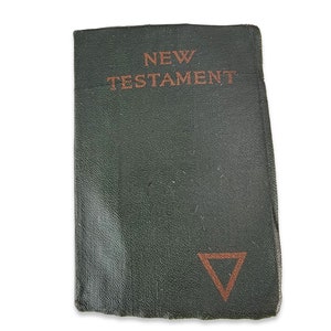 Antique New Testament Pocket Holy Bible Thomas Nelson & Sons 1901
