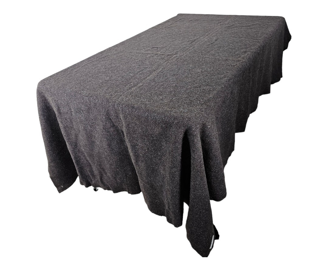 Vintage Wool Army Blanket, Genuine Blanket, Canadian Blanket, French